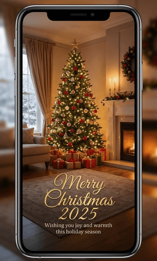 Merry Christmas 2025 | Best Wishes | Quotes | E-card 18 Merry Christmas Social Media Post Images for LinkedIn and Instagram Happy Christmas